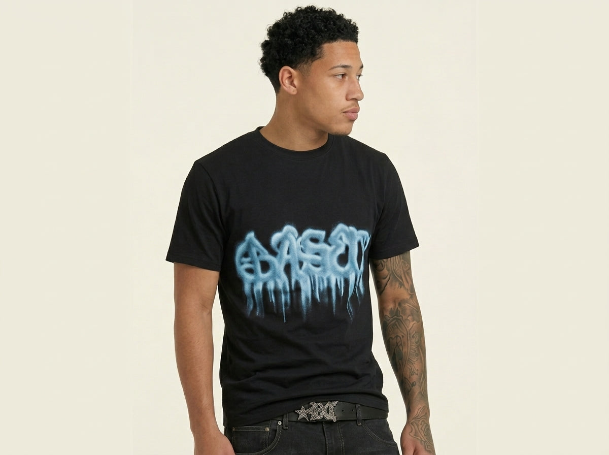 faded handpainted tshirt